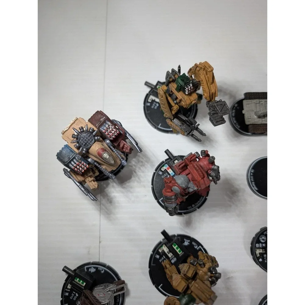 WizKids Mech Warrior Dark Age Lot Mechwarrior‎ Miniatures Figures Minifigs Vtg